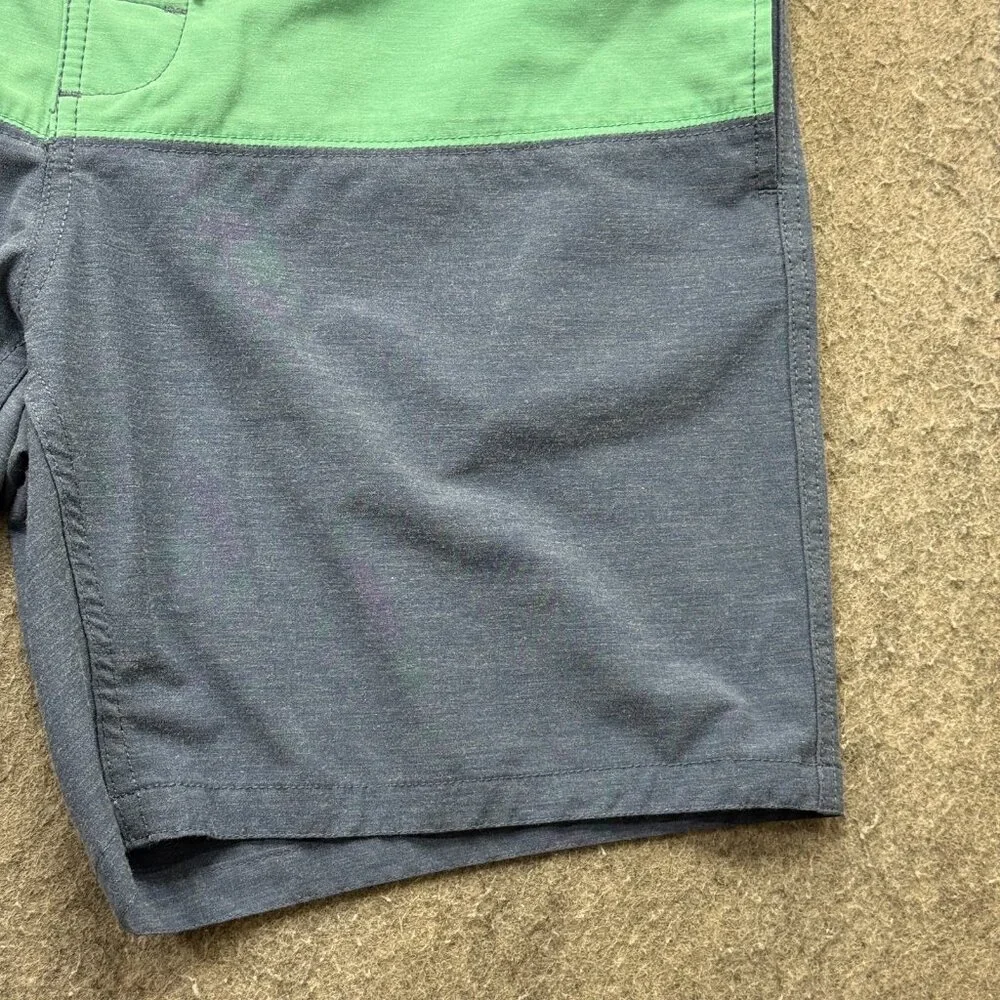 Faherty All Day Shorts Drawstring Men 36 Blue Stretch 7
